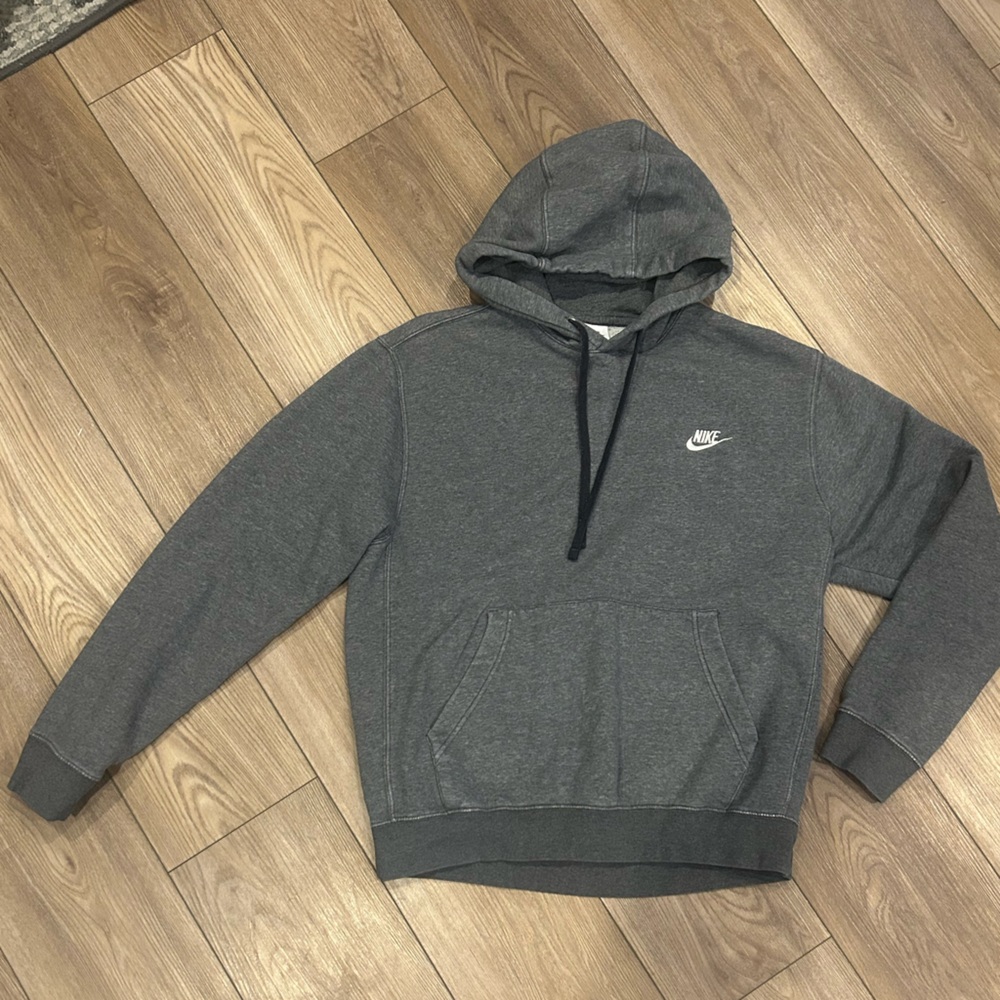 Nike Heather Gray Hoodie Men’s M